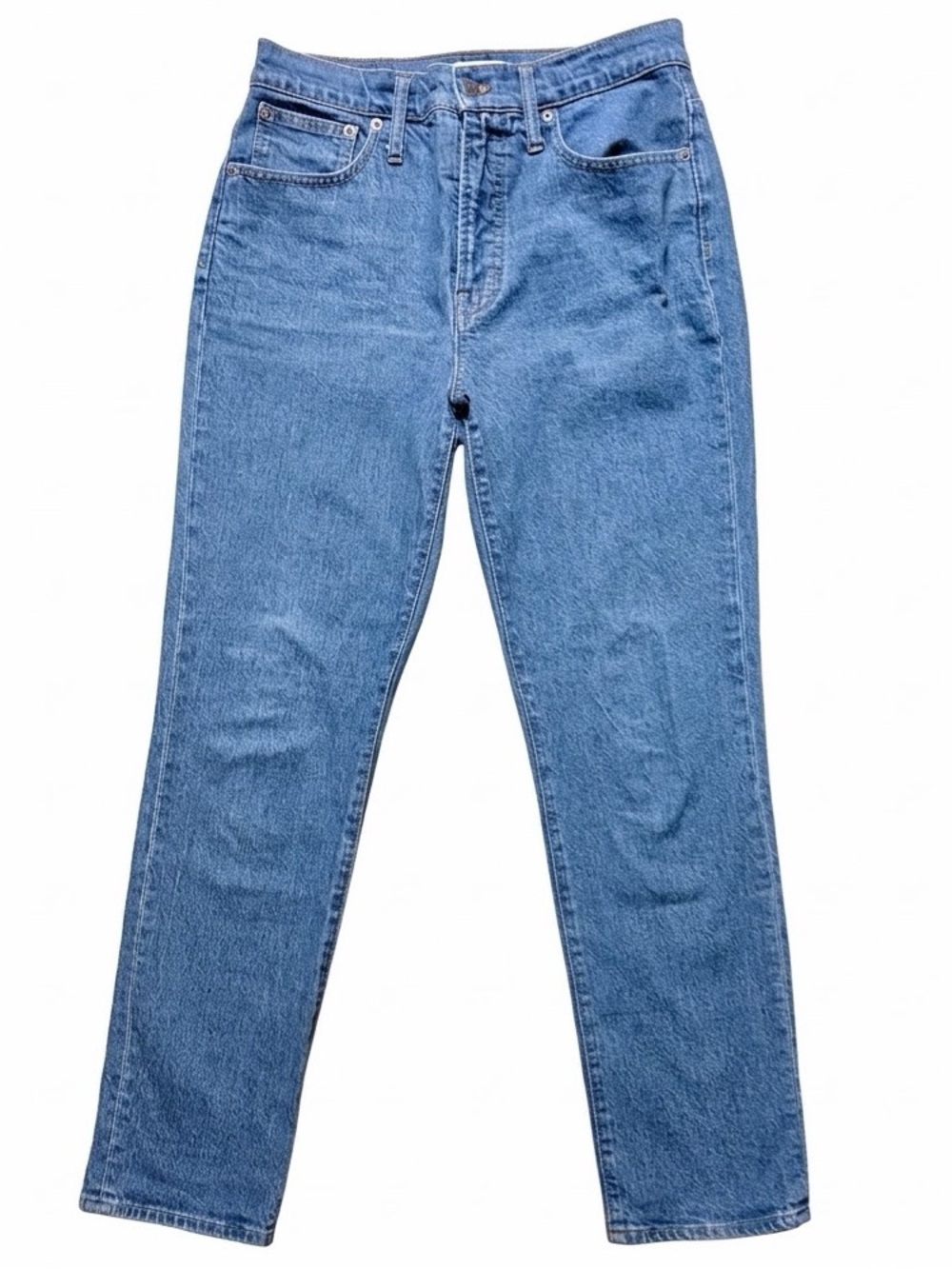 Madewell The Perfect Vintage Jean Medium Wash Size 28 High Rise Straight